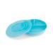 Twistshake seals children with a lower part of Zom Lid children's plate with PP and silicone for baby food dishes zom baby food baby feeding BPA free from 6 months pastel blue 1 piece (1 Pack)