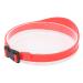 DIY Hair Trimming Template Creative Curved Band for Home Hair Styling Guide Silicone Haircut Band for Personalized Hairdressing Multifunctional Use for Men Boys Women (Red)