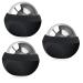 Healeved 3pcs Stainless Steel Massage Ball Fitness Soothing Gel Liquid