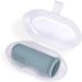 Baby Finger Toothbrush Food Grade Silicone Tooth Cleaner 0-2 Years Infant Toddler Soft Silicone Training Aid BPA Free 2 Pack (Clay+Dark Grey) - Buy Online on GoSupps.com