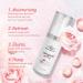 M&A Beauty Organic Rose Water Toner 100ml - Soothing Face Mist for Hydration & Redness Reduction | International Shipping Available - Buy Online on GoSupps.com