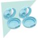 Beavorty 3 Sets 2pcs loose powder container without puff Empty powder container Compact filling empty box 6.1x6.1cmx3pcs Bluex3pcs - Buy Online on GoSupps.com