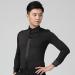 Men's Long Sleeve Latin Dance Shirt for Ballroom Salsa Tango Modern Waltz | Performance Wear - Black - Large - Buy Online on GoSupps.com