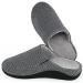 V.Step Orthotic Slippers with Arch Support Orthopedic House Slipper for Men Women Plantar Fasciitis Flat Foot Upgrade Grey 8.5 Wide Women/6.5 Men Grey
