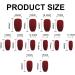 MenYiYDS 14 SETS COLOURED ARTIFICIAL NAILS SHORT COLOURED ARTIFICIAL NAILS ARTIFICIAL NAIL DISPLAY STAND NAIL TIPS SOLID COLOUR ARTIFICIAL NAILS DIY NAIL ART DECORATION (336 PIECES) - Buy Online on GoSupps.com