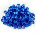 freen-p 100pcs/lot Color Birds Numbered Birds Duck Chicken Leg Bands 14mm Chicken Rings (Blue)