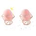 Lurrose Makeup Sponge Holder - 2 Piece Metal Drying Stand for Egg Powder Puff - Rose Gold Display Stands - International Shipping Available - Buy Online on GoSupps.com