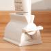 LONGFITE Toothpaste Squeezer Set of 2 Rolling Tube Toothpaste Holder Stand Bathroom Organizer (White) - Buy Online on GoSupps.com
