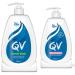 QV Gentle Wash 500g Soap-Free Moisturising Low Irritant PH Balanced Body Wash for Eczema and Dry Skin Conditions & Qv Lotion 500Ml 500 ml (Pack of 1) Pump Bottle + Skin Lotion 500ml