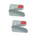 NOLITOY 2 Pairs Height Increase Insole Heel Cushion Inserts Heightening Insole Height Increase Shoe Insoles Elevator Insoles Heel Lift Inserts Shoe Filler Support Pad Invisible