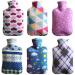 Maies Durable Large Hot Water Bottle with Removable Flannel Cover - Perfect for Pain Relief & Comfort - Buy Online on GoSupps.com
