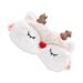 Sleep Mask Plush Blindfold Comfortable Eye Mask for Kids Girls and Adult Travel
