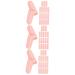 Gatuida 30 Pairs Finger Protection Gel Finger Finger Skin Glue for Wounds Finger Finger Cover Thumb Finger Tubes Finger Protector Toe Cover Sebs Miss Soft