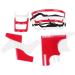 Beard Shaping Tool Kit Neckline Shaving Template Guide Set for Men Hair Styling Red beard trimmer template guide - Buy Online on GoSupps.com