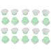 20 pieces of tooth polishing cream lighten and polish natural tooth white cream improves the care and protection of the teeth and the mouth capsule set (green)