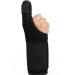 Index Finger Splint Extension Hand Splint for Rheumatoid Arthritis, Trigger Finger, and Fractured Pain Relief - Breathable Protective Wrist Cover Brace - Black - Buy Online on GoSupps.com