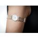 Diababrothers Freestyle Libre 2 Fixing Band - Adjustable Holder with Beige Bracelet | Size M (25-35 cm) | Transparent Design for Comfort - Buy Online on GoSupps.com