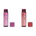 Burt's Bees 2-Pack Tinted Lip Balm Duo with Sweet Violet and Fiery Red Dahlia Shades Long Lasting Hydrating Formula Infused with Shea Butter and Botanical Waxes