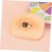 Housoutil 5pcs Makeup Practice Skin Silicone Molds Eyeline Practice Skin Eye Makeup Board Eye Plate Blank - Buy Online on GoSupps.com