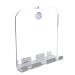 Anti Fog Shower Mirror for Men  Shower Mirrors for Shaving with Razor Holder  Shower Makeup Shave Mirror  Frameless Wall Hanging Mirror  Fog Free Bathroom Accessories