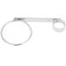 Hair Dryer Holder - Hands-Free Galvanized Stainless Steel Salon Accessory for Easy Styling - Buy Online on GoSupps.com