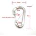 JY-MARINE Heavy Duty 316 Stainless Steel Snap Hook Carabiner 4 Pack | Marine Grade Flat Safety Clip for Ship Boat | Spring Latch - Buy Online on GoSupps.com