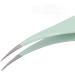 Curved Eyelash Tweezers - Ergonomic Stainless Steel Bright Color | Safe & Essential for Beauticians & Beauty Salons - International Shipping Available - Buy Online on GoSupps.com
