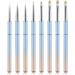 Gadpiparty nail tools manicure tools rhinestone tool nail art liner Colored Drawing Tool for Manicure nail art pen nail art brush Manicure Liner nail flower gel pen major Size 7 Picture 1 - Buy Online on GoSupps.com