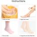 Moisturizing Aloe & Silicone Socks for Women | Repair Dry Feet & Cracked Skin | Foot Spa Gel Pedicure Socks - Buy Online on GoSupps.com