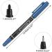 Baluue 10pcs Pen Pen Waterproof Brow Pencil Brow Pen Tool Pen Plastic Blue 13.9x1.8cm Blue - Buy Online on GoSupps.com