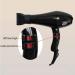 Professional Salon Ionic Blow Dryer 2200W Hair Dryer with Nozzle Powerful Hairdryer Fast Drying Blow Hair-Dryer AC Motor 2 Speed and 3 Heat Long Cable Light Quiet for Home and Salon Women Men Black - Buy Online on GoSupps.com
