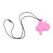 5Pcs Silicone Chew Necklace Set for Toddlers - Pink Oral Sensory Teething Toy - Buy Online on GoSupps.com