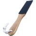 1pc Handle Scrub Remover Double-sided Callus Removal Trimming Scrubber Tool Care Side Pedicure Scraper Men Surface for Foot Dead Double File Wooden Skin Professional Women - Buy Online on GoSupps.com