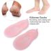 Brrnoo Silicone Socks for Feet Protection - Crack Resistant Pink M 1 Pair | International Shipping Available - Buy Online on GoSupps.com