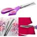 Pinking Shears Scissors for Fabric - 2-Piece Bundle of Zig Zag & Scalloped Shears | 100% Stainless Steel - Ideal Craft Scissors for Decorative Edges - Buy Online on GoSupps.com