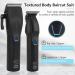 AMULISS Professional Hair Clippers & Zero Gapped Trimmer Kit - Cordless Grooming Set for Men with Beard Trimmer & Hair Dryer - Perfect for Haircuts & Styling - Buy Online on GoSupps.com