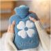 Hot Water Bottle with Cover 500ML Small Wearable Mini Great Gift for Women Seniors & Children (Blue) - Buy Online on GoSupps.com