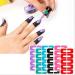 Wansan 6 Pack Nail Protector - Reusable Soft Plastic Shield for Nail Polish Overflow - Random Color - Buy Online on GoSupps.com