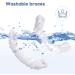 MIIKUU Temporary Cosmetic Veneers - 2 Pairs of Fake Teeth for Men & Women | Lightening Dentures & Prostheses Set - Buy Online on GoSupps.com