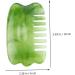 Hapinary 4-Piece Massage Comb Set | Resin Hairbrush & Head Massager for Relaxation & Scalp Stimulation - Buy Online on GoSupps.com