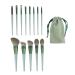 Healeved 1set Makeup Brush Set Face Makeup Brush Face Powder Brush Makeup Kit for Women Eyeshadow Brush Kit Tapered Brush Supple Makeup Brush Travel Makeup Brush Blending Wooden Handle