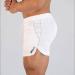 Vedolay Men's Casual Cotton Shorts with Drawstring Waist and Pockets - White, Large - Buy Online on GoSupps.com