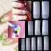CJESLNA 500pcs French Acrylic False Nail Art Tips - High-Quality Artificial Nails - Buy Online on GoSupps.com