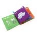 Amosfun 3pcs Cloth Toy Books for Children - Soft Fabric Baby Books - Mother of Pearl Blush Design - Buy Online on GoSupps.com
