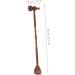 Minkissy Massage Hammer & Shoulder Massager - Portable Wooden Massage Paddle for Back & Body Relief (50x8x3.5cm) - Buy Online on GoSupps.com