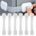 Premium Child Safety Locks - 6 Piece Adjustable Baby Cabinet Protection Set for Home Safety - Buy Online on GoSupps.com