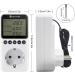 KetoTek Day Night Thermostat Socket | Digital Temperature Controller with 3m Sensor & Timer for Heating & Cooling | International Shipping Available - Buy Online on GoSupps.com