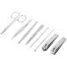 Nail Scissors kit Nail Cutter for Family Use Professional(black) - Buy Online on GoSupps.com