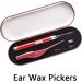 SEASD Luminous Ear Wax Pickers Cleaner Set - USB Ear Wax Remover Kit with Curette, Tweezers, Spoon - Ear Care Tools for Safe Cleaning - Buy Online on GoSupps.com