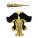 FingerAngel 100PCS Adhesive Stiletto Nail Forms System for UV Gel Acrylic Golden Color Nail Tips Extension Forms